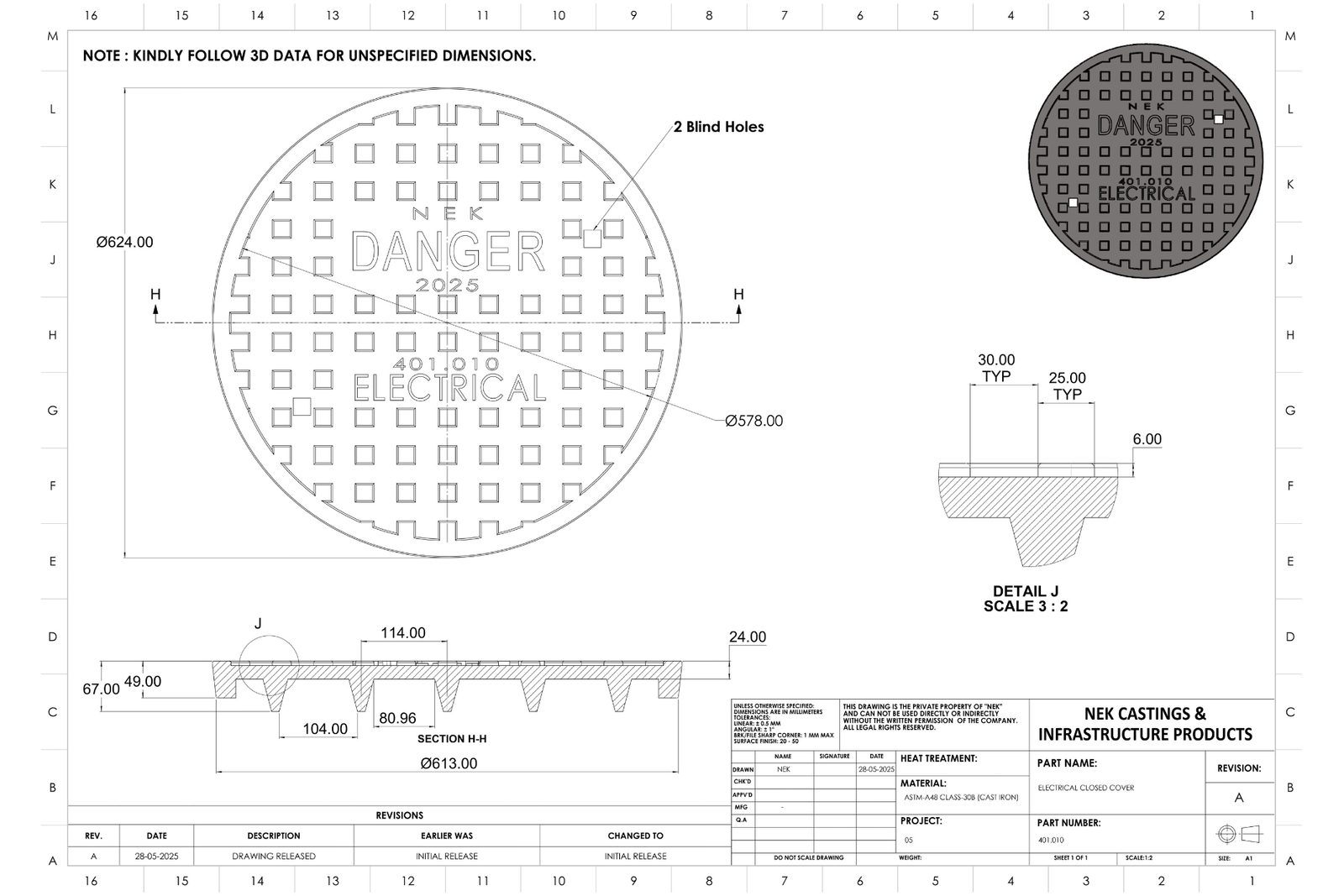 401.010 Electrical Manhole